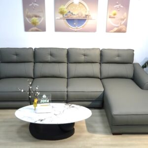 Sofa Chỉnh Điện Da Microfiber Cho Phòng Khách Hiện Đại