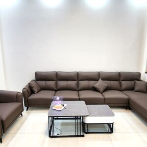 Sofa góc trái da Ultra Microfiber mã S010701