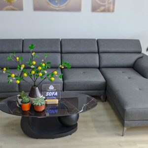 Sofa góc trái da Ultra Microfiber mã S022706
