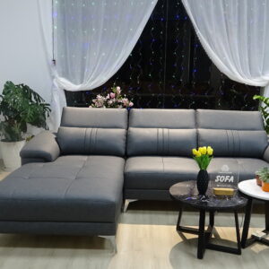 Sofa góc phải da CN Hàn mã S021208