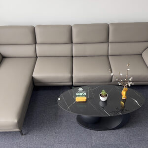 Sofa góc phải da CN Hàn mã S010809