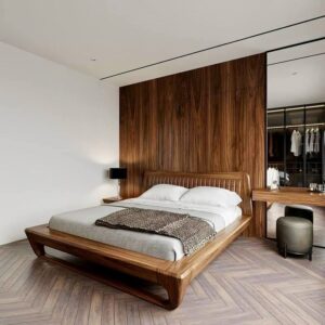 Giường Gỗ Sồi Kiểu Chân Thuyền Tại Buôn Ma Thuột