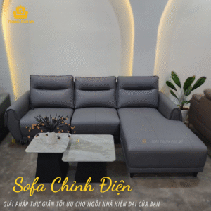 Sofa chỉnh điện da chống trầy cao cấp tại Buôn Ma Thuột
